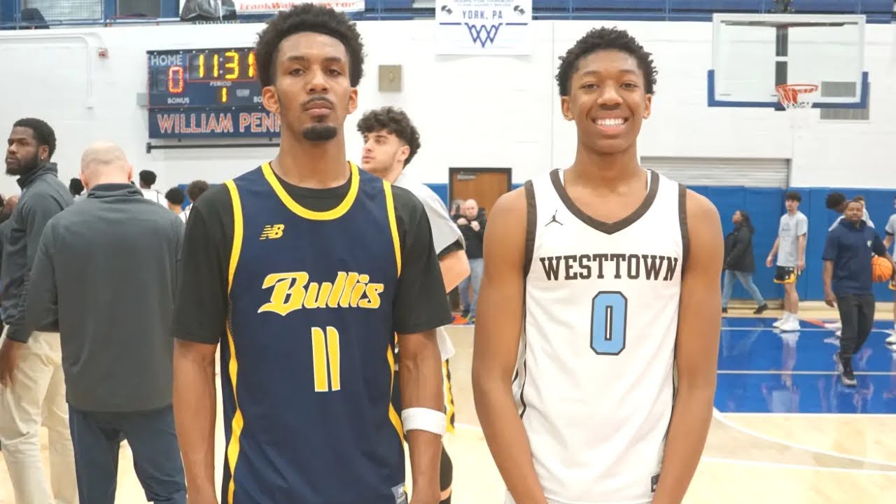 Bullis (MD) vs Westtown was Must See TV!! Xavier Skipworth vs Ajani Stewart was tough