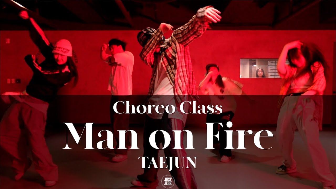 TAEJUN CHOREO CLASS | Man on Fire - ATEEZ | @justjerkacademy ewha