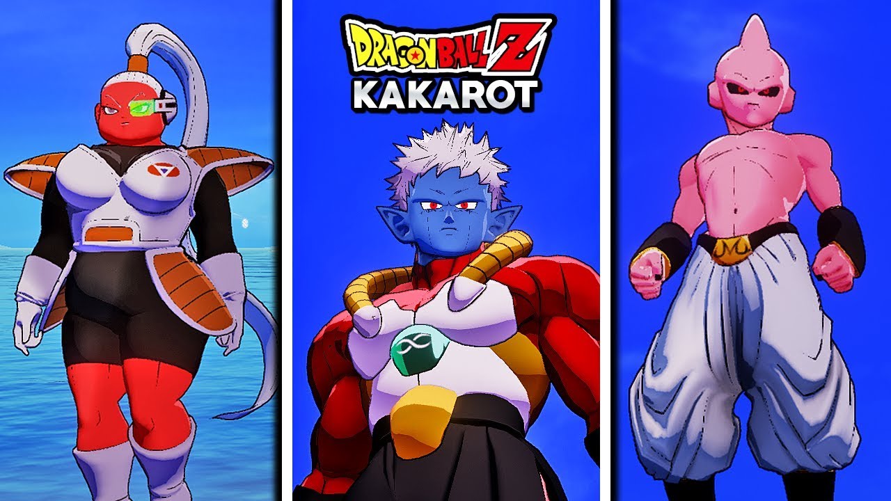 Dragon Ball Z Kakarot - Hidden Playable Bosses & Villains Free Roam & Attacks Gameplay (Debug ONLY)