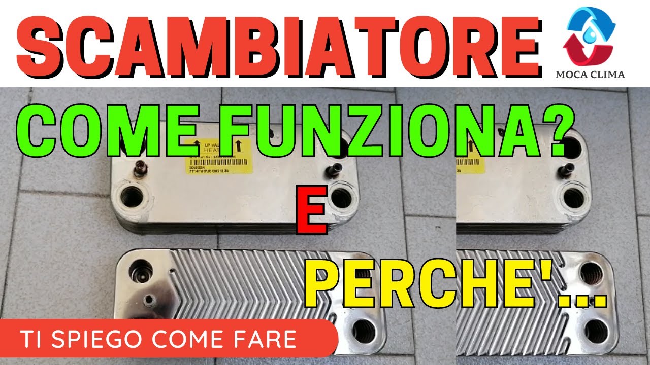 Come funziona uno scambiatore secondario/piastre SCAMBIATORE DI CALORE