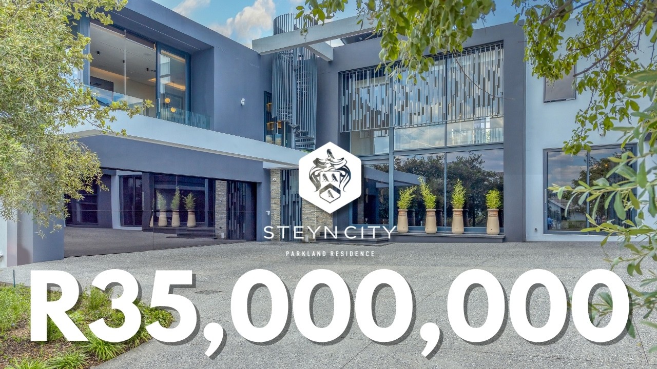 СМЕЛЫЙ ДИЗАЙН И ИНДИВИДУАЛЬНАЯ ОТДЕЛКА — ЭКСКУРСИЯ ПО ОСОБНЯКУ | Steyn City Estate
