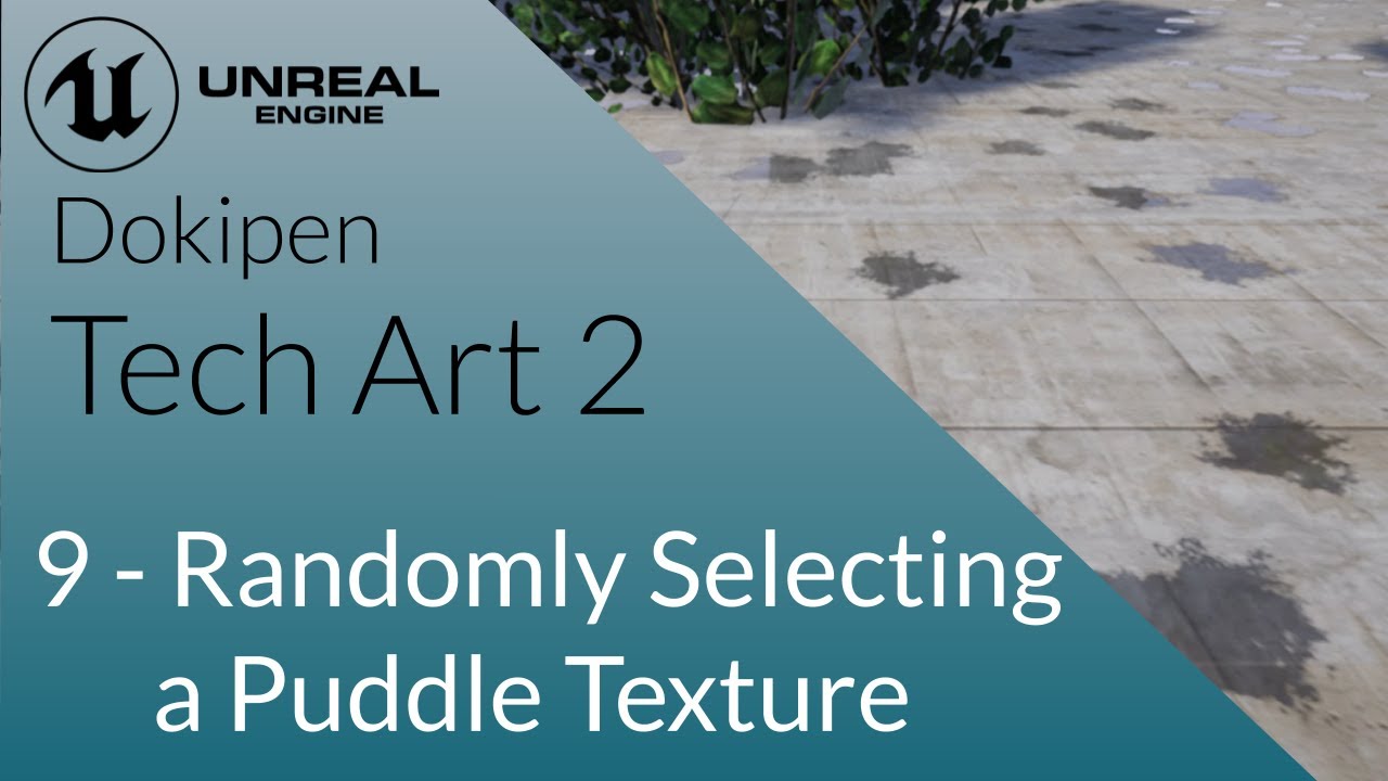 Randomly Selecting a Texture from Variations - UE4 Tech Art S02E09