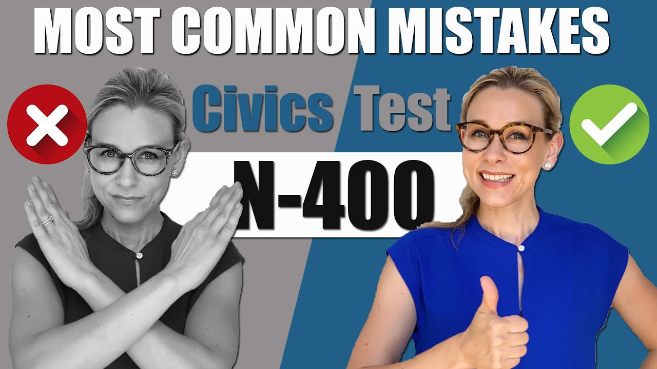 Most Common USCIS Civics Test Mistakes | N400 100 Civics Test #citizenshipwithjackie