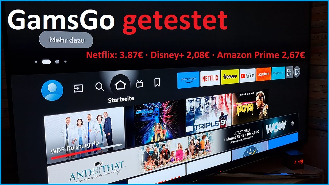 GamsGo getestet: Günstig Netlix, Amazon, Disney+ etc streamen? Funktioniert das? /Moschuss.de
