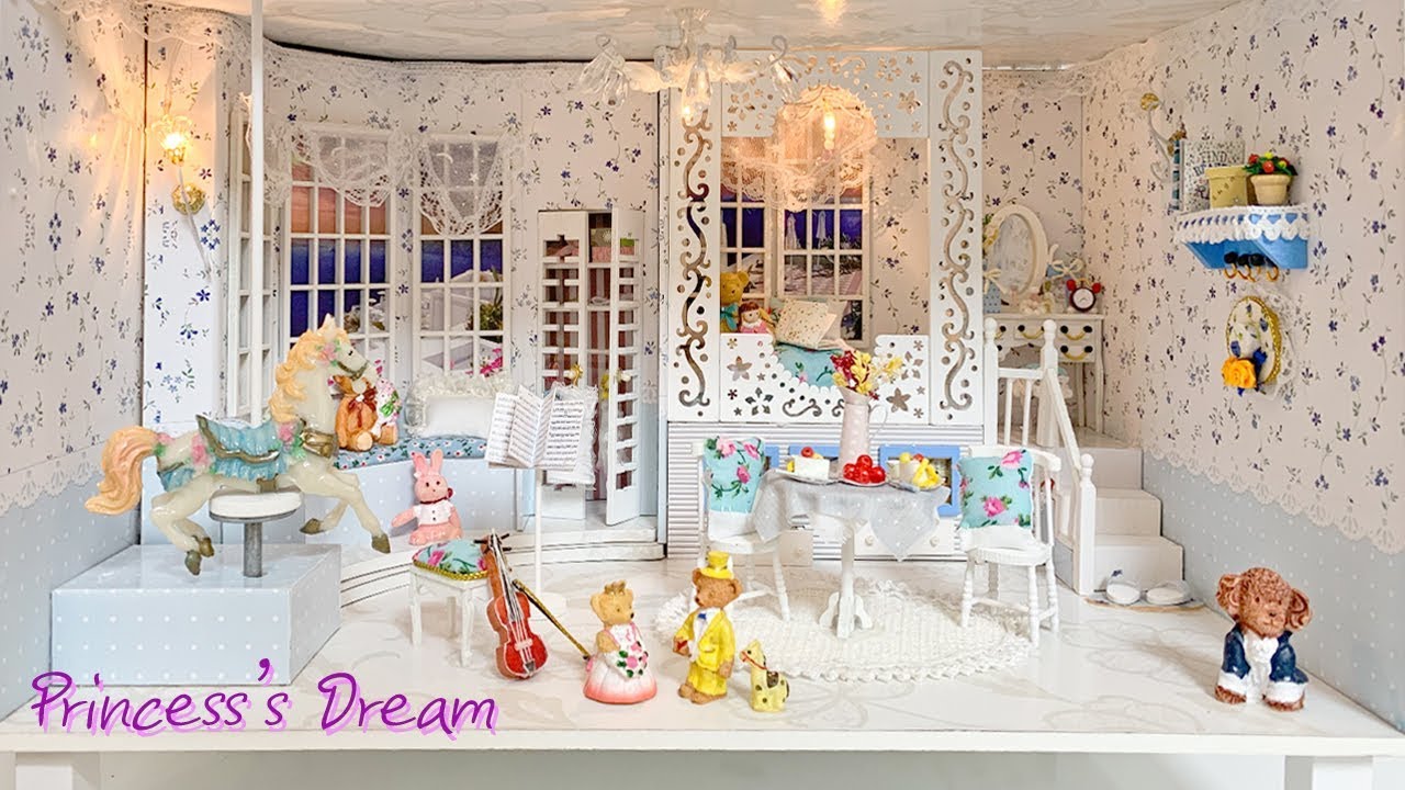 DIY Miniature Dollhouse KitㅣPrincess's Dreamㅣ공주의 꿈ㅣ미니어처하우스ㅣ박소소