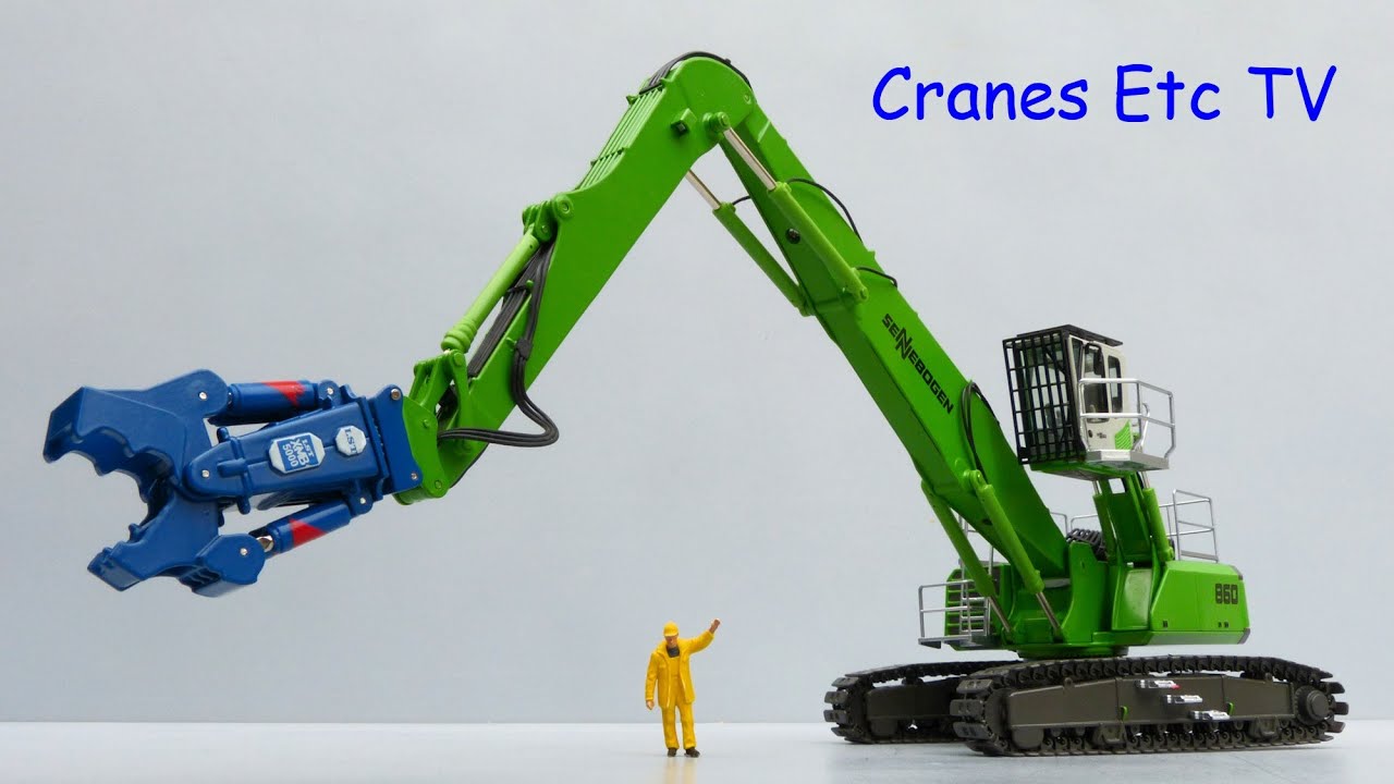 NZG Sennebogen 860 HD Material Handler by Cranes Etc TV