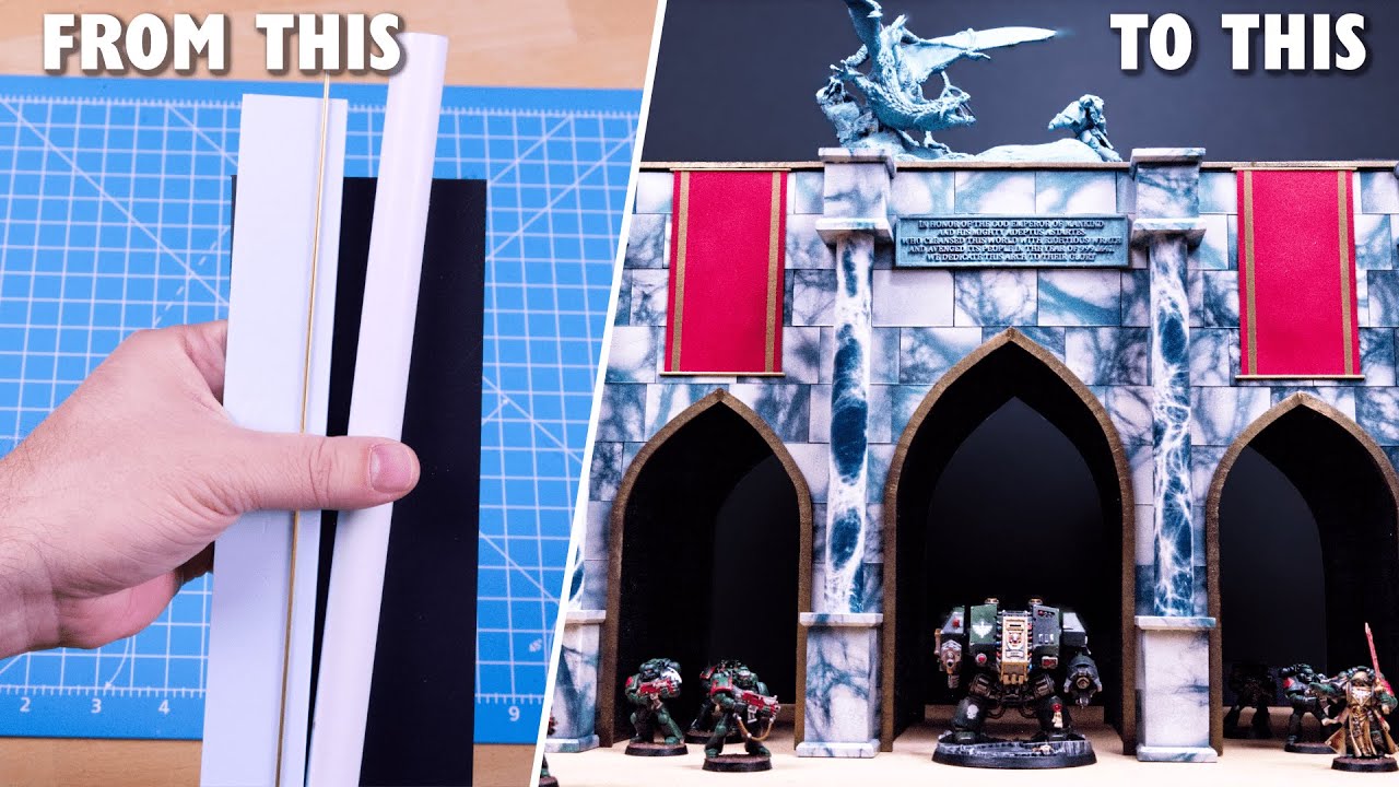 I Made a Triumphal Arch for Warhammer 40,000