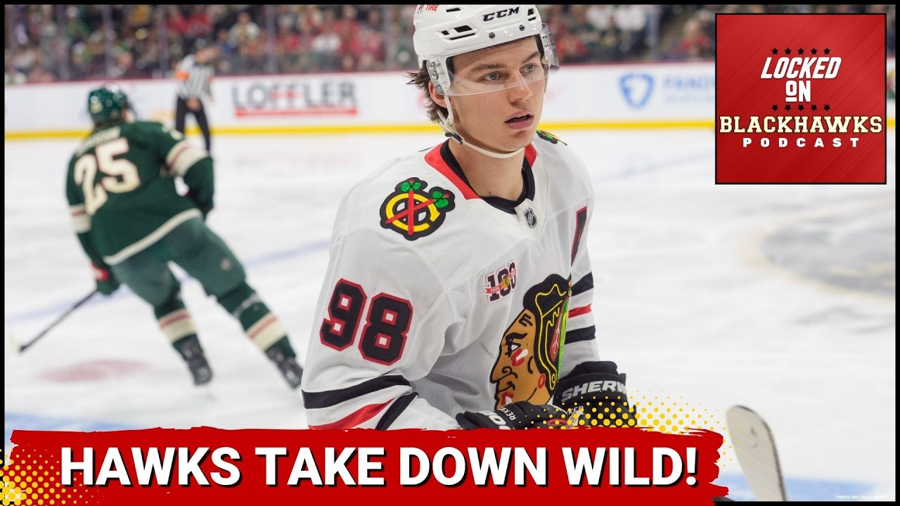 Chicago Blackhawks FINALLY Defeat Minnesota Wild | Anton Frondell SHL Playoff Update!
