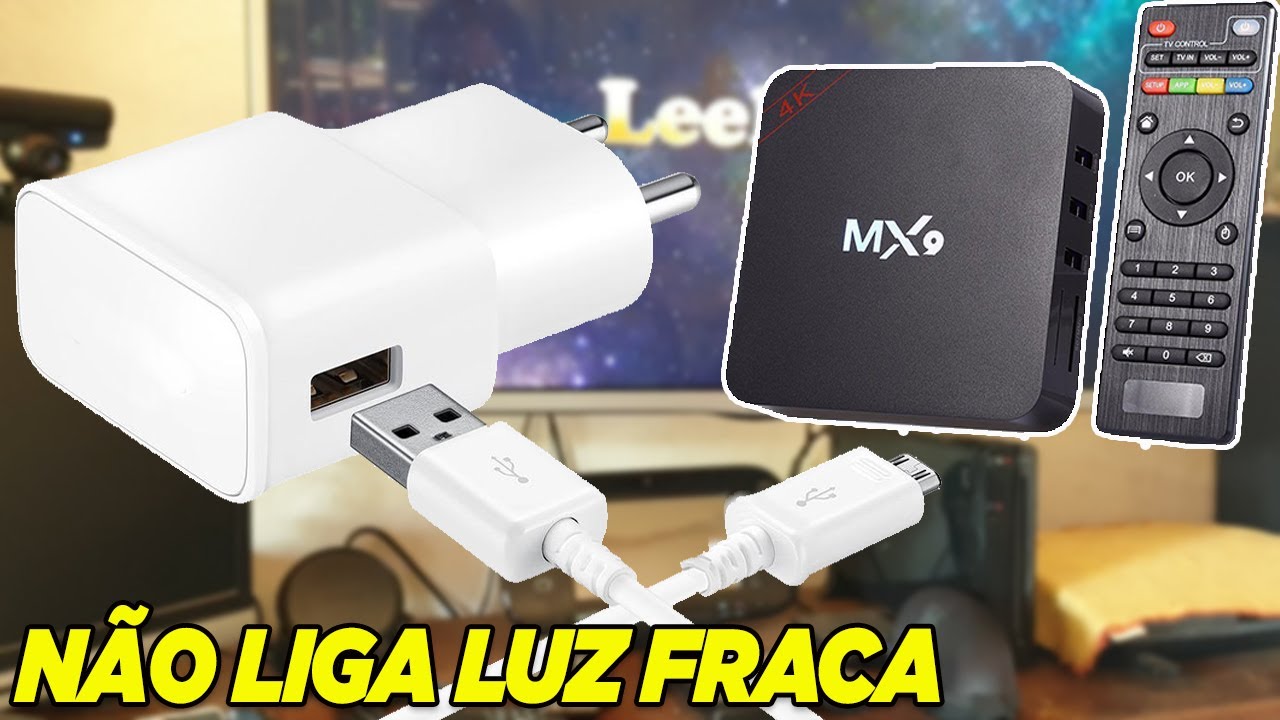 Como Fazer Fonte Energia Para TvBox MX9 MXQ 4k Pro Que Não Liga