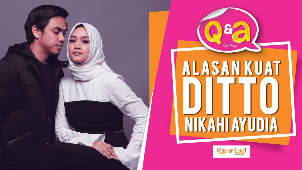 3 Fakta Ayudia & Ditto yang Belum Kamu Ketahui!