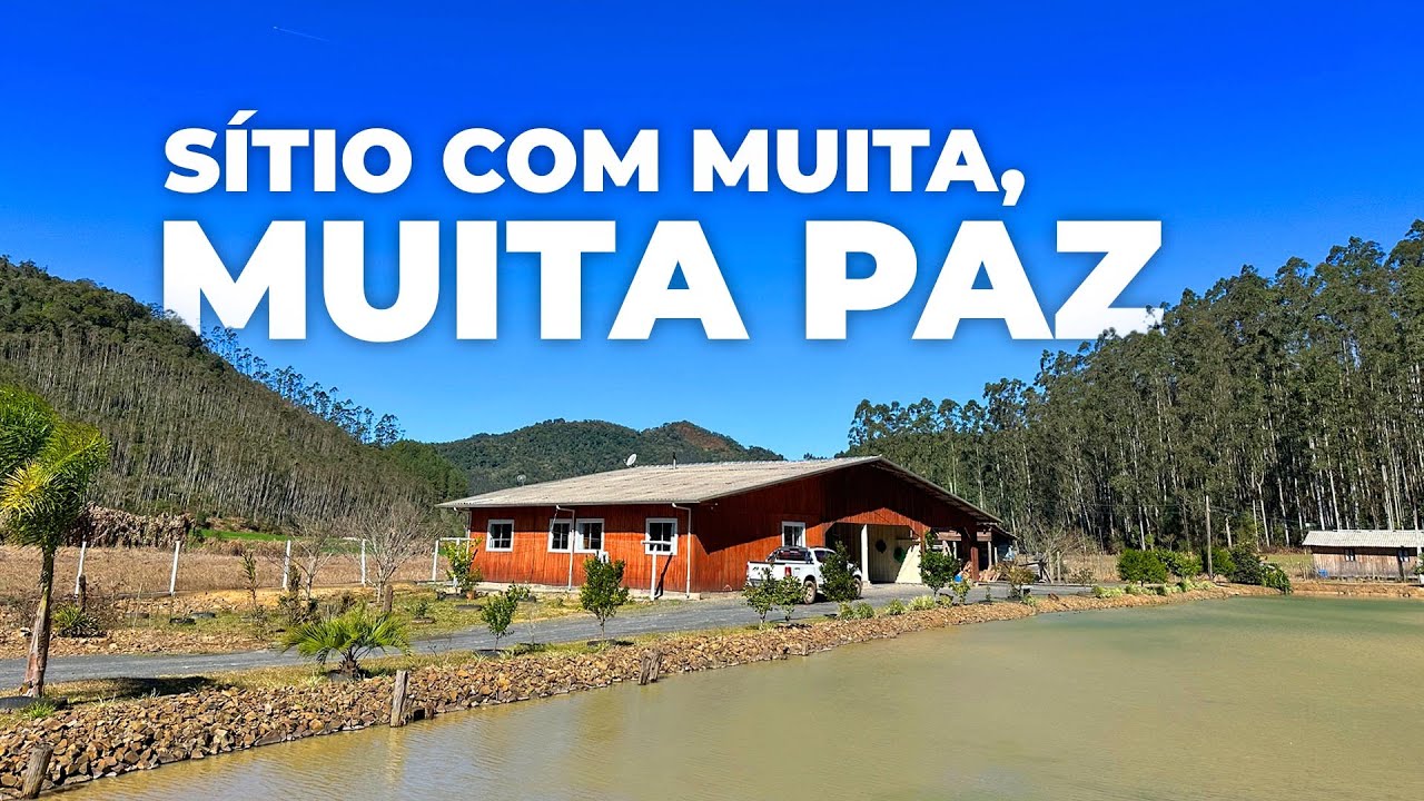 SÍTIO COM MUITA MUITA PAZ EM TAIÓ - SANTA CATARINA