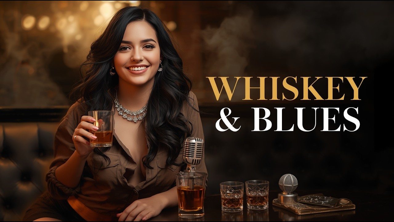 Whiskey Blues Night 🥃 Smooth Chill Blues Ballads & Dirty Slow Blues Jams 1/new