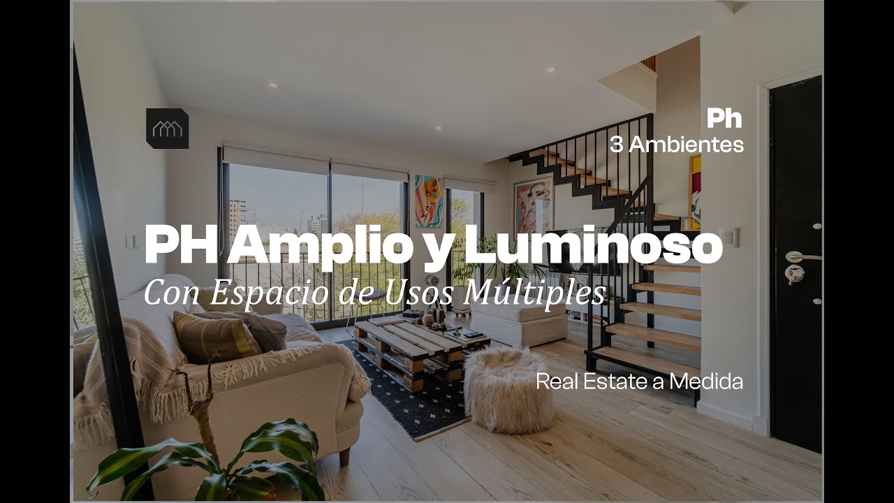 PH 3 ambientes con posibilidad de un 3er dormitorio o espacio de usos múltiples