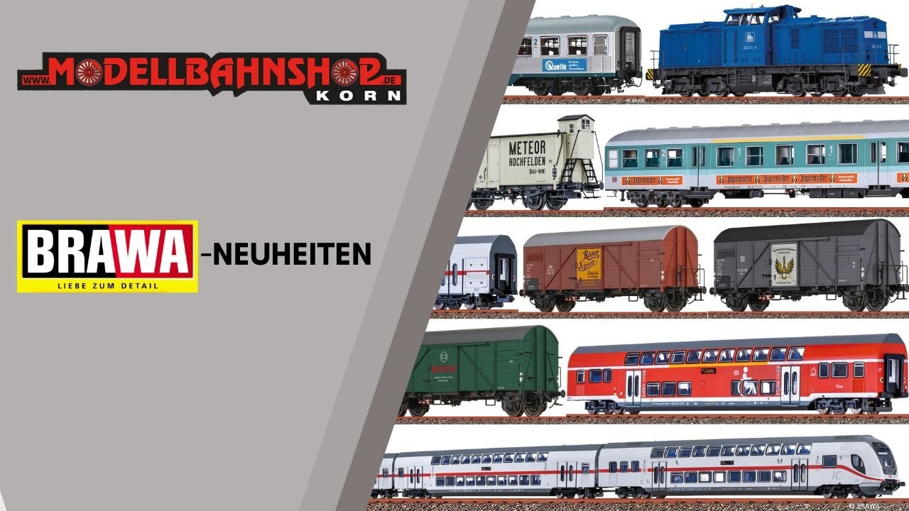 Brawa | Herbst-Neuheiten 2025 | Spur H0 | Spur N | DC | AC