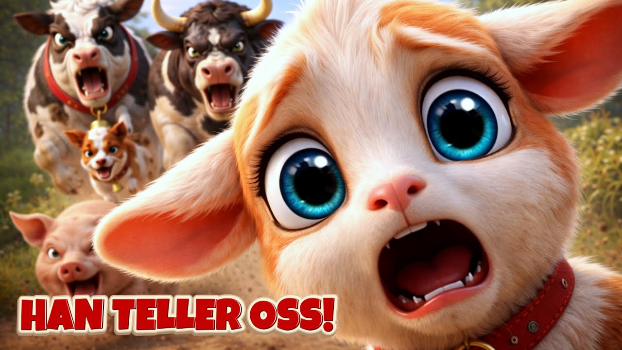 Geitekillingen teller dyrene! 🐮 | Tellesang 1–10 | Jam med Lam 🐑