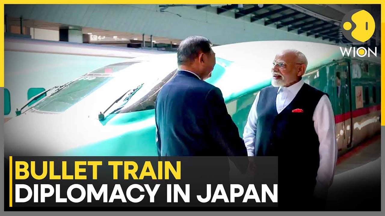 PM Modi Japan Visit: PM Narendra Modi Takes Bullet Train Ride With Ishiba To Sendai | WION News