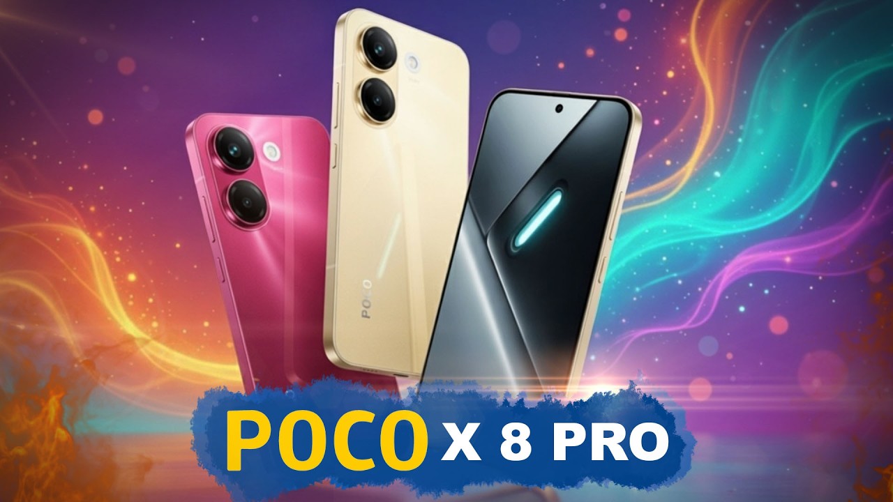 Poco X8 Pro Max Full Specs & Leaks: 8500mAh + Dimensity 9500s – Worth Upgrading?