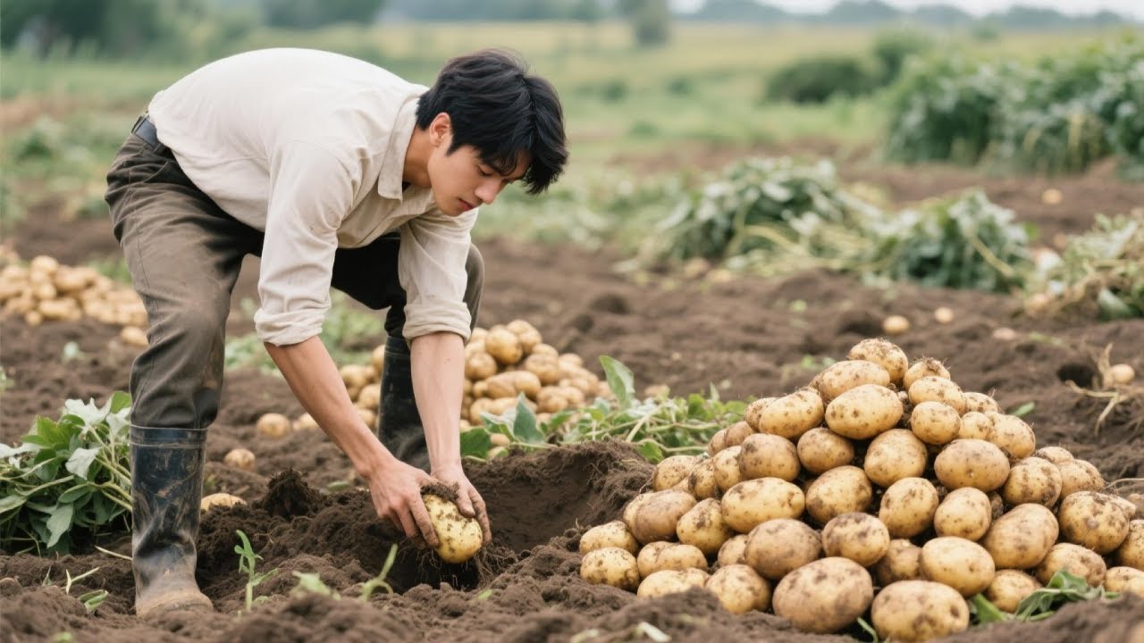 From Farm-Fresh Potatoes to Pure Starch: A Traditional Culinary Craft!