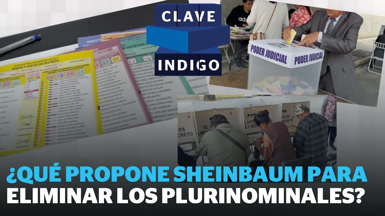Reforma Electoral 2026: &iquest;Qu&eacute; propone Sheinbaum para eliminar los plurinominales? | Reporte Indigo