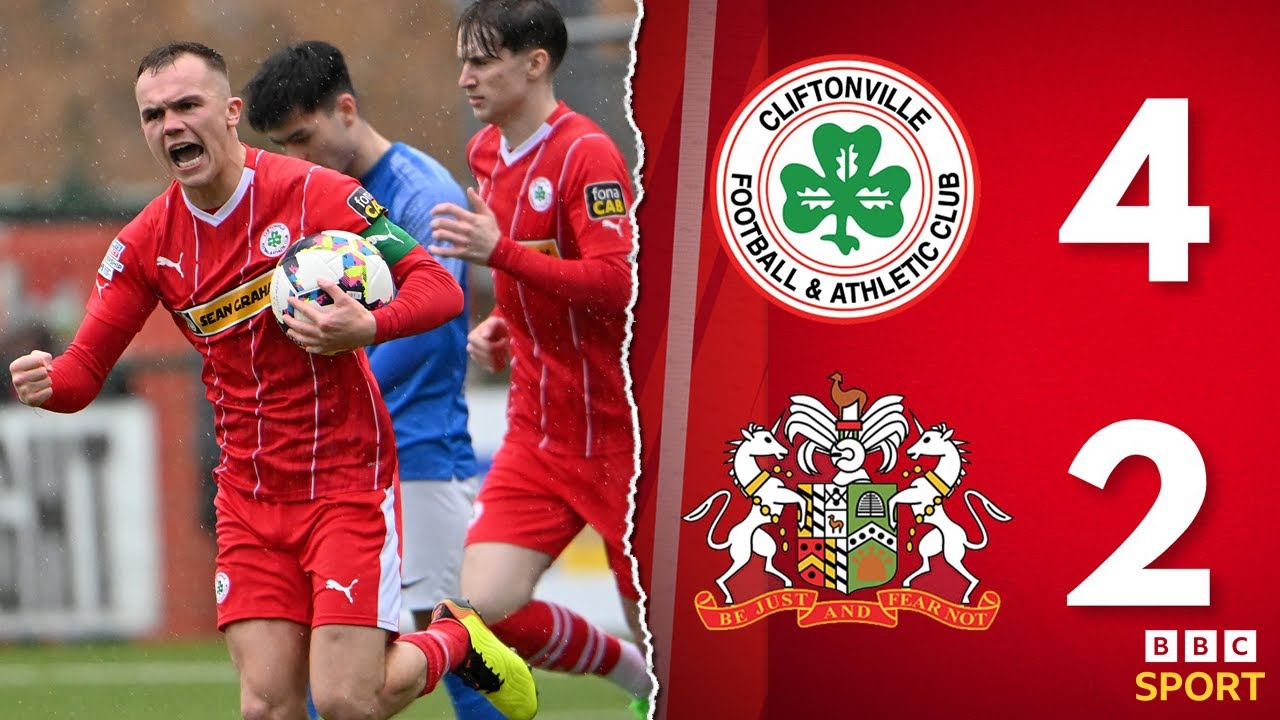 HIGHLIGHTS | Cliftonville 4-2 Glenavon
