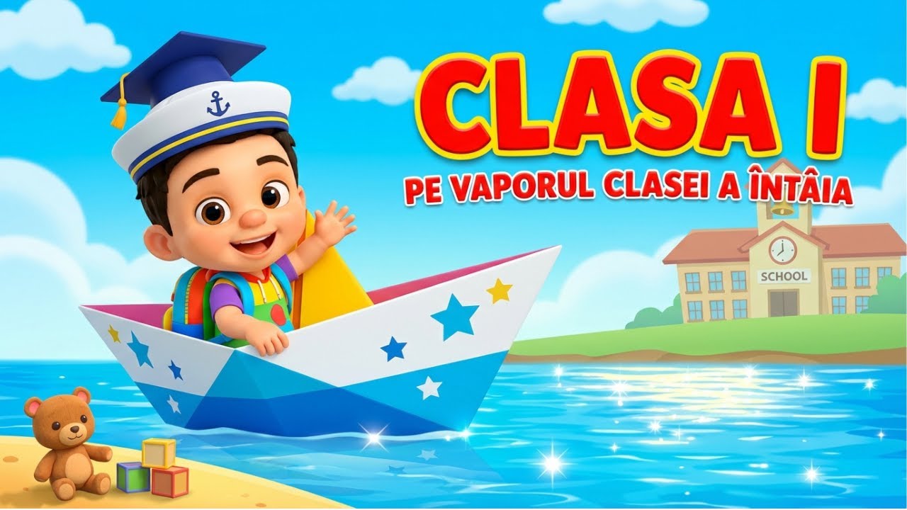 Pe Vaporul Clasei a Intaia 🎵 LumiKIDS TV Cantece Pentru Copii