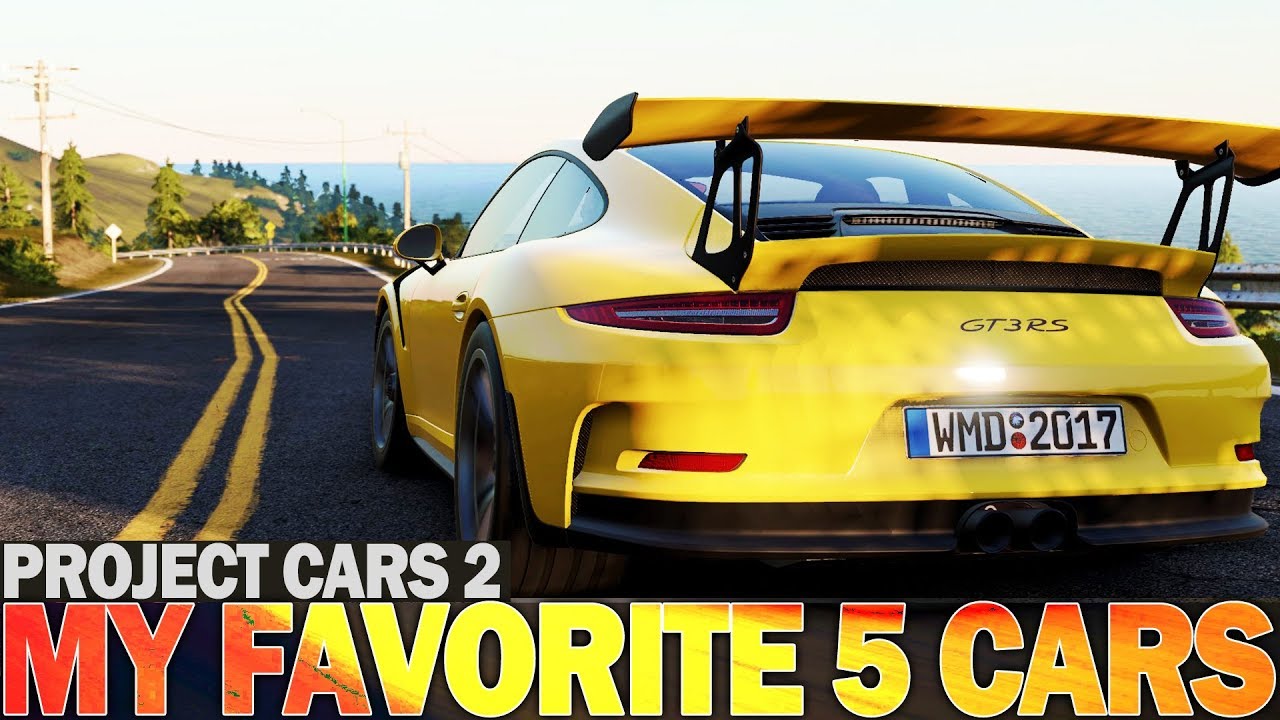 Project Cars 2 - Top 5 Favorite cars!