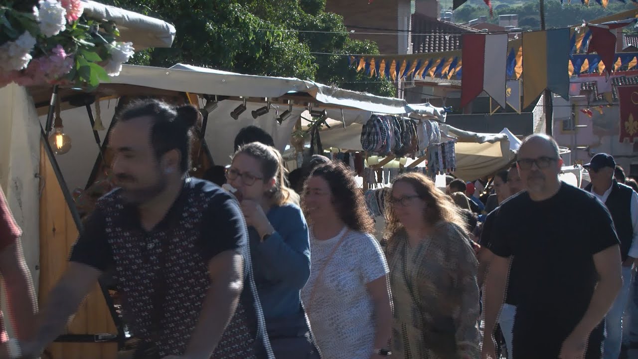 Palau-solità i Plegamans s'omple de gent pel Mercat Medieval