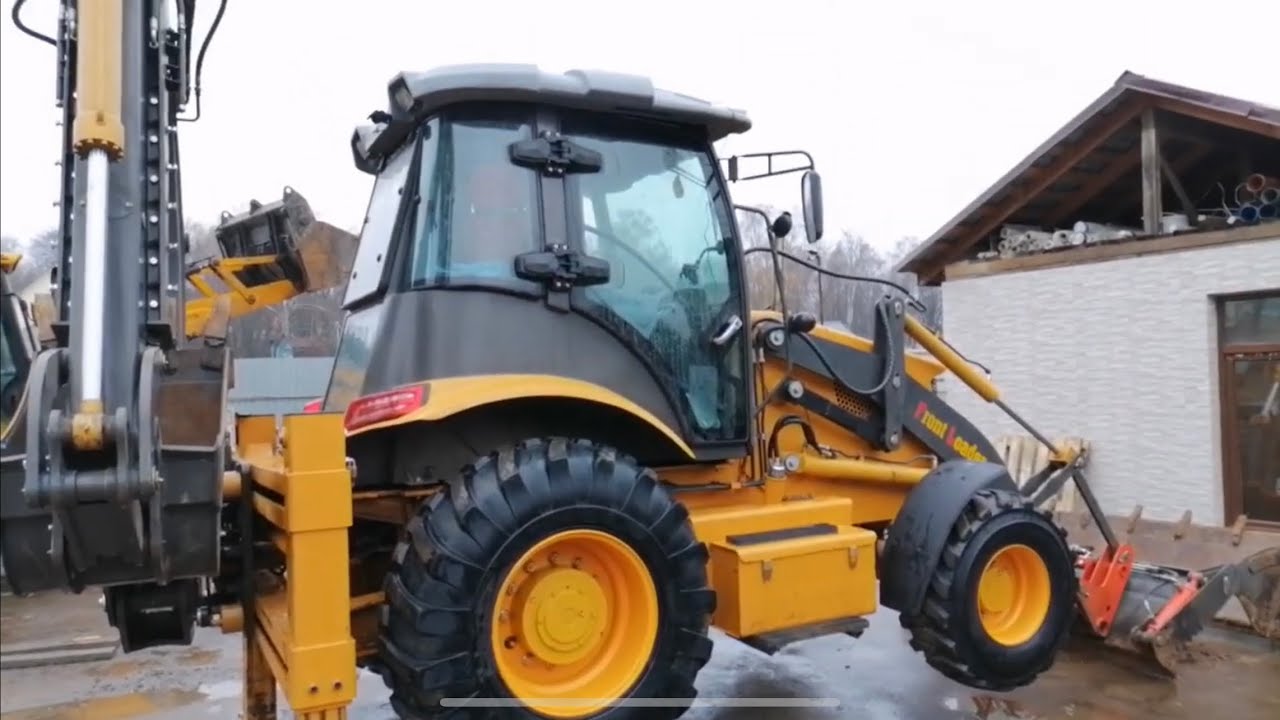 ￼ Кому интересен китайский экскаватор погрузчик? KYLOTON EAC
