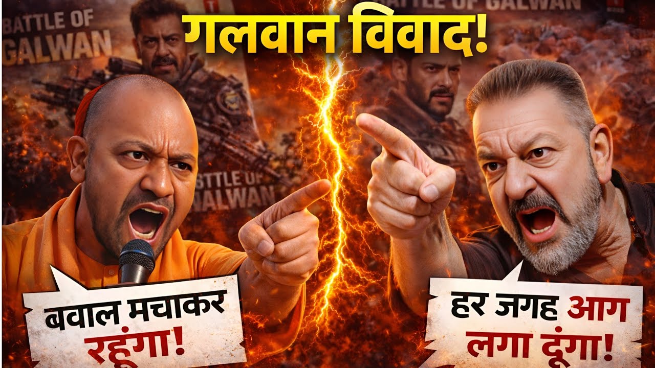 Bhayanak Clash Between Yogi Vs Sanjay dutt | Galwan Movie BAN Controversy| Salman Khan , Chitrangda