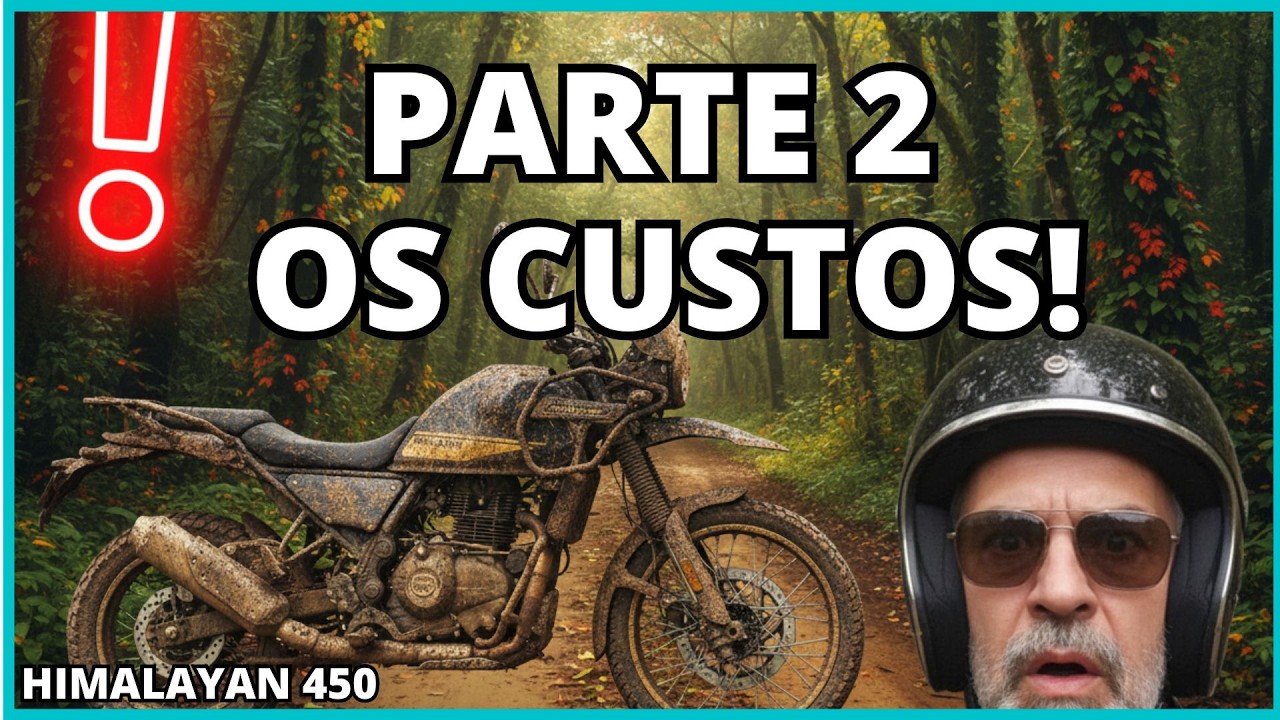 Himalayan 450 após 30000km: QUANTO CUSTOU A REVISÃO?