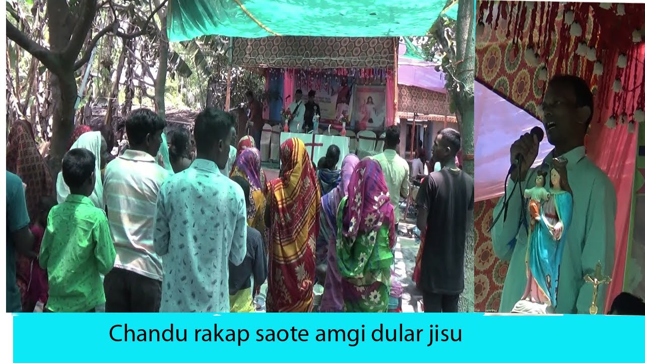 #Chandu rakap saote amgi dular jisu//raghunath murmur//jesus song //santhali 2023
