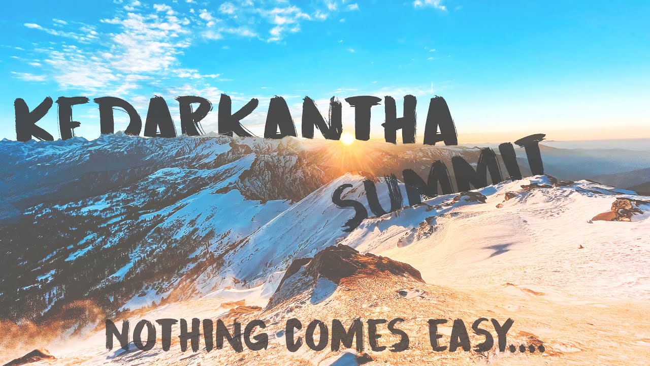 Midnight trek to Kedarkantha Summit | Vlog #3 | Challenges faced in Summit!! | Reached for Sunrise