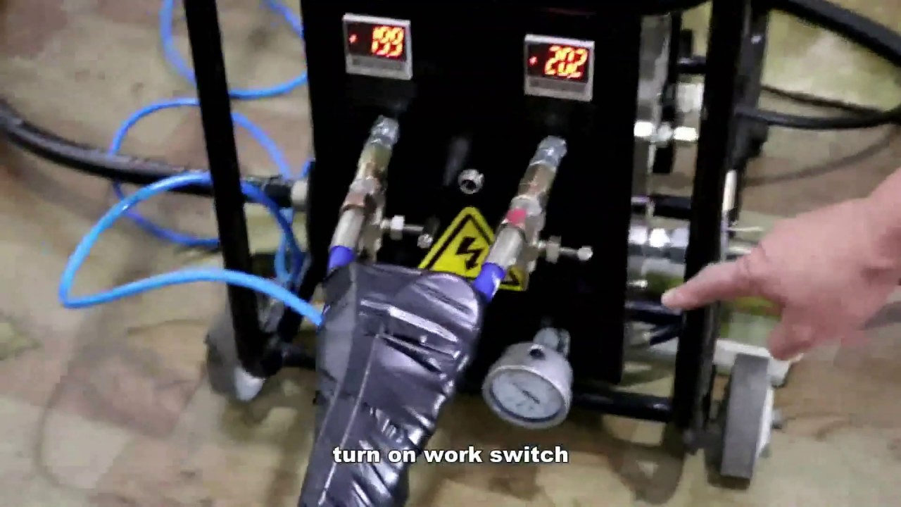 PFM-2E Portable Electric Polyurethane Foaming Spraying Equipment