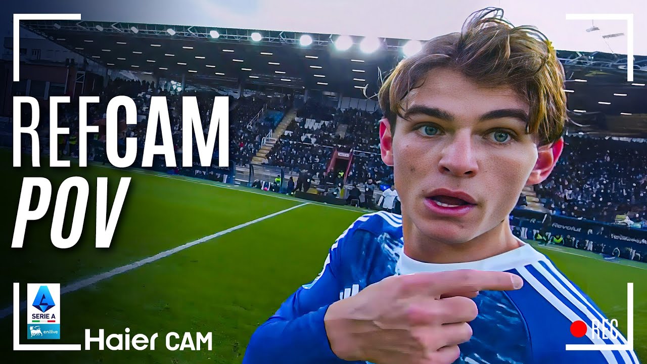 REF CAM POV: You Are The Referee in Como-Bologna | HAIER CAM | Serie A 2025/26