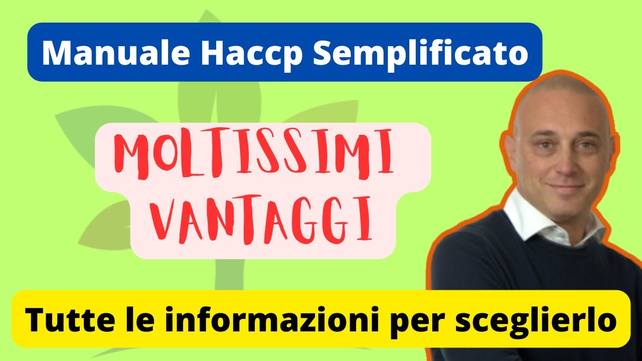 Manuale Haccp semplificato - Molti vantaggi!