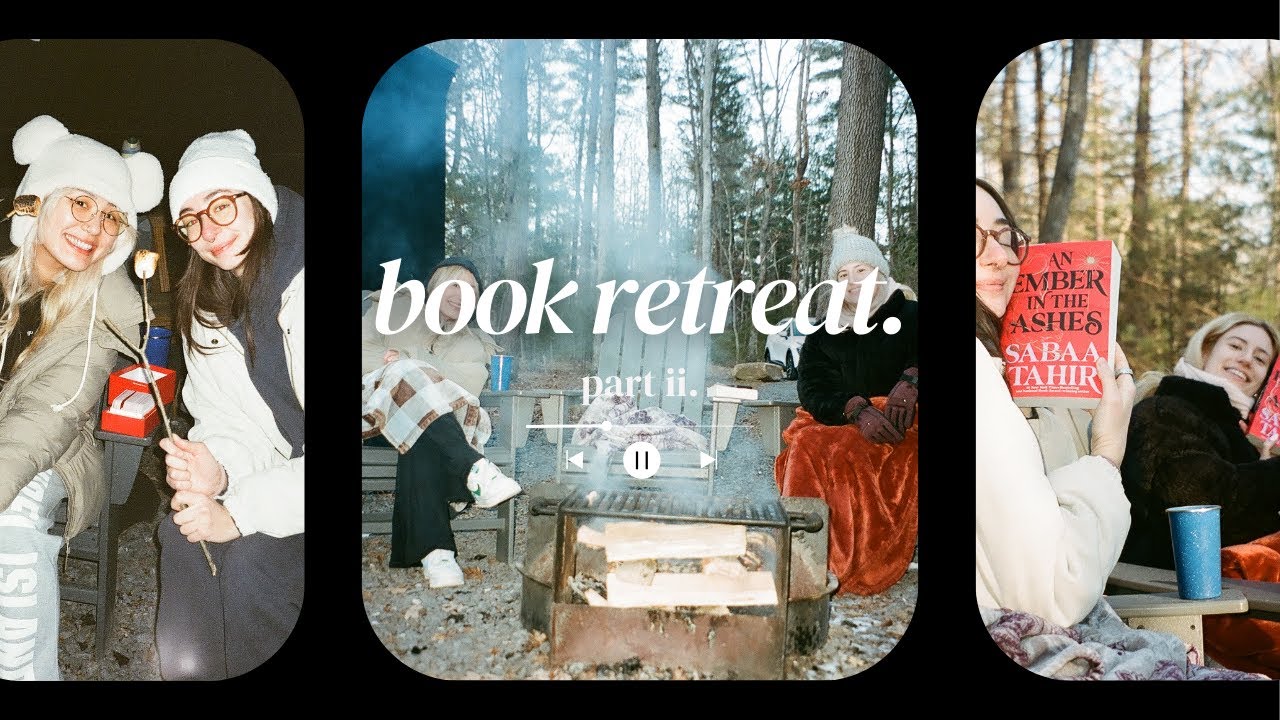 proof we go outside | book retreat part two (vlog)