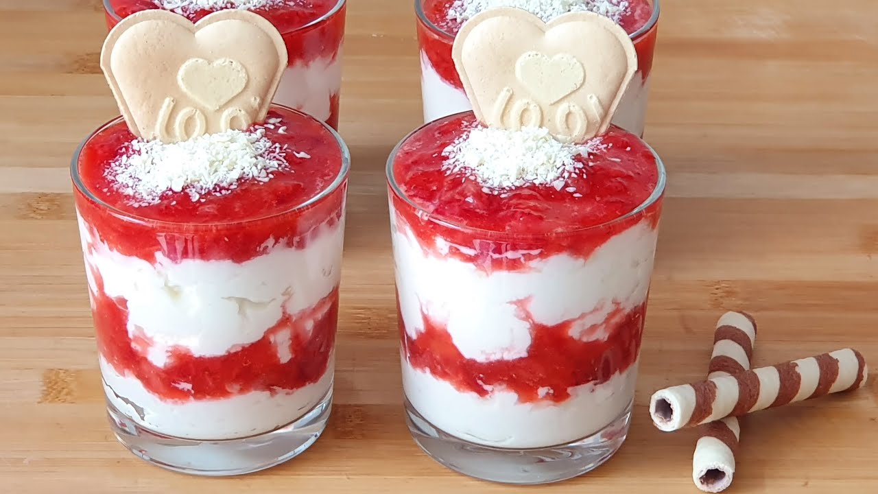 Schmeckt wie Spaghetti Eis - Spaghetti Eis Dessert