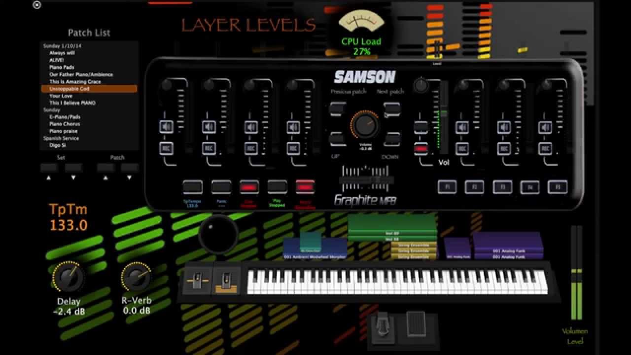 Unstoppable God keyboard tutorial MainStage 3 patc