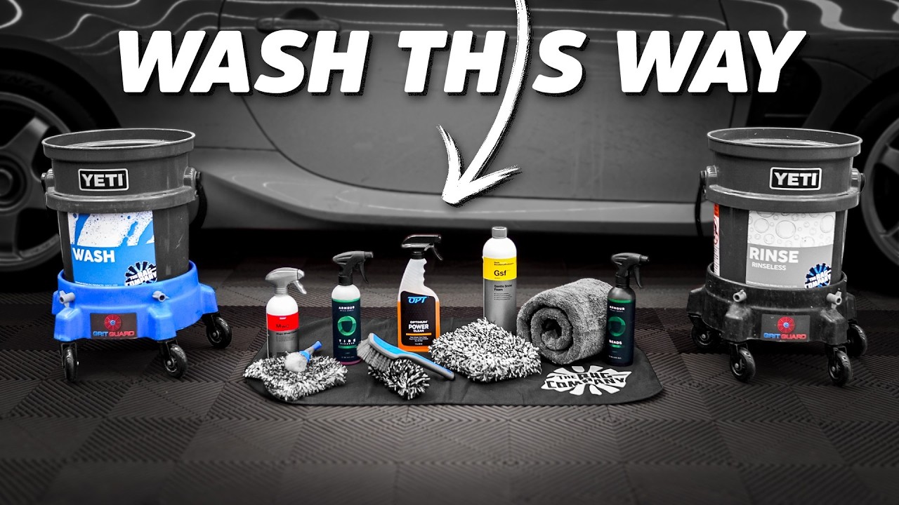 How To Properly Wash Your Car