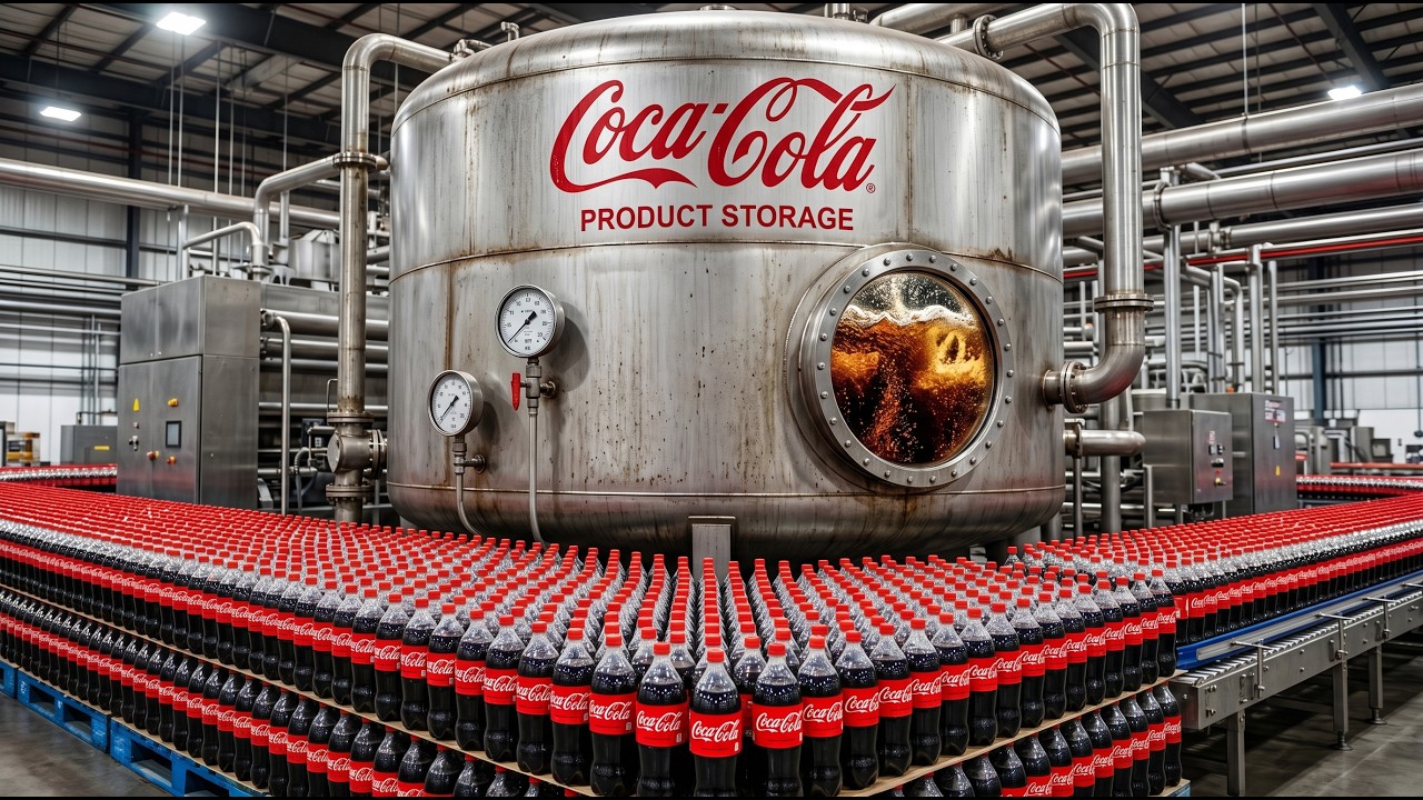 How Soft Drinks Are Made: Inside a Mega Beverage Factory | Full Process | FctryBuilt