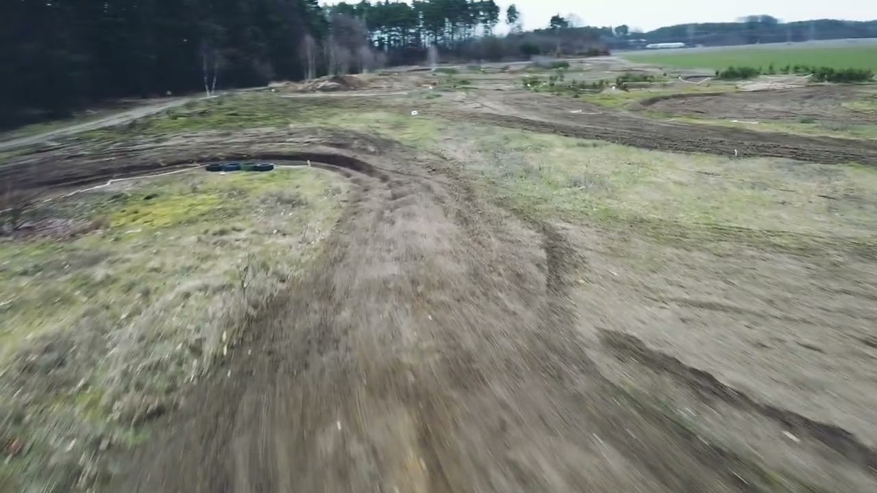 Mx Tor Trzcianka Szkoła Motocrossu [odc.2] cały tor z Drona
