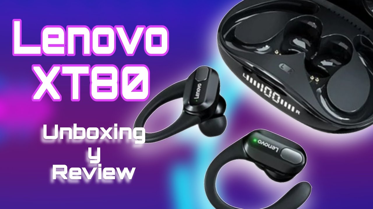 AUDIFONOS LENOVO XT80. UNA SORPRESA TOTAL