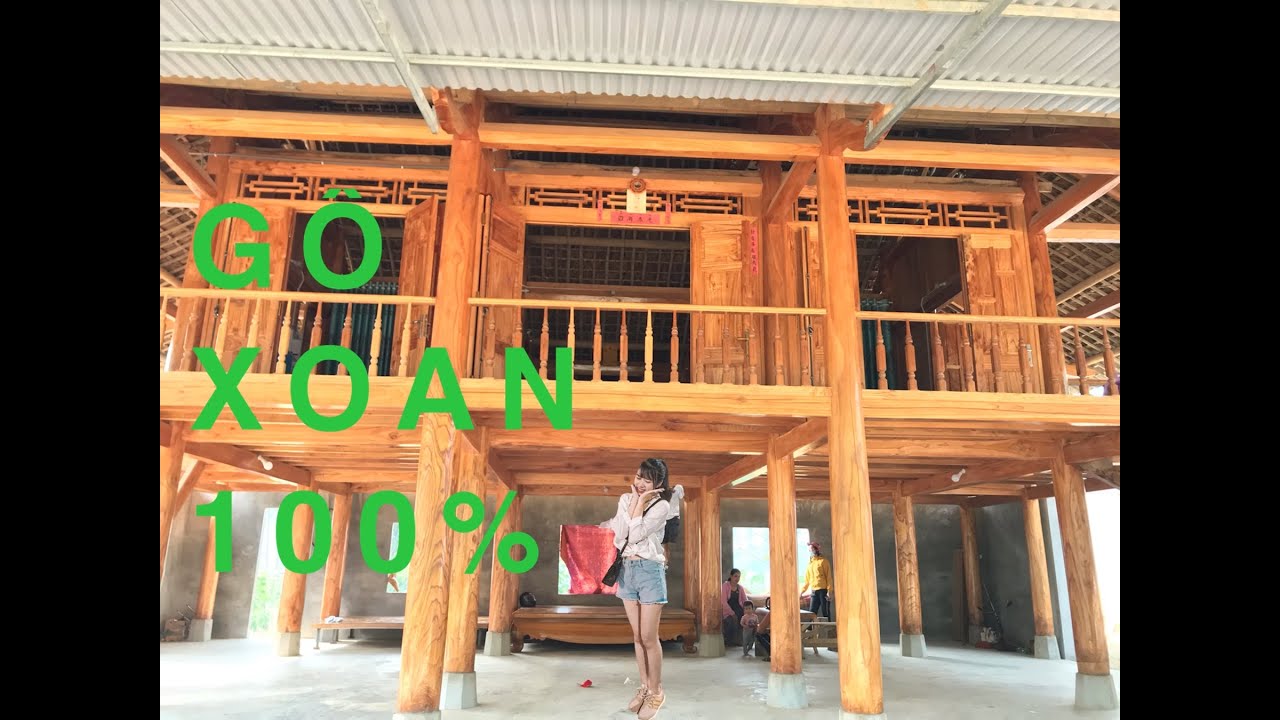 Nhà Sàn Gỗ Xoan 100% Đẹp Long Lanh