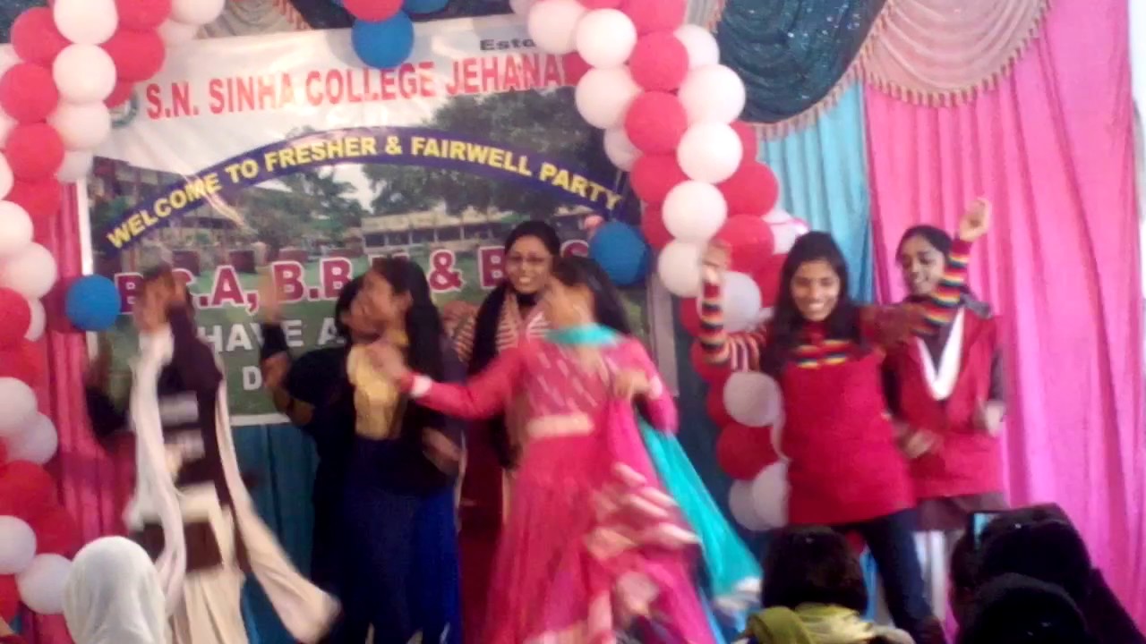 S.N.SINHA COLLEGE JEHANABAD, FRESHER 2K17