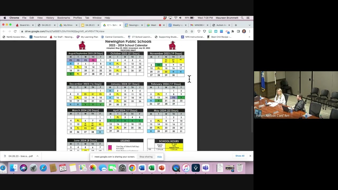 NPS Special BOE Meeting - (4/26/2023)