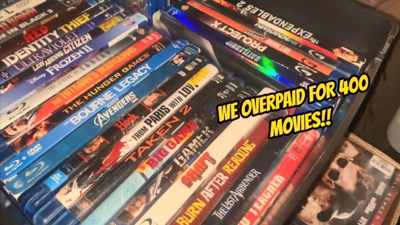 MEDIA QUEST - EPISODE 58: 400 MOVIES FOR $100, WAS THIS A GOOD DEAL?