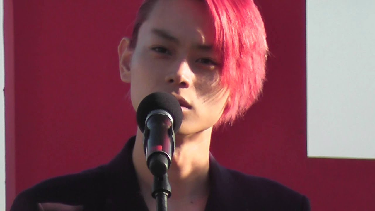 2015釜山国際映画祭「ピンクとグレー」海雲台挨拶　中島裕翔＆菅田将暉＆行定勲監督④
