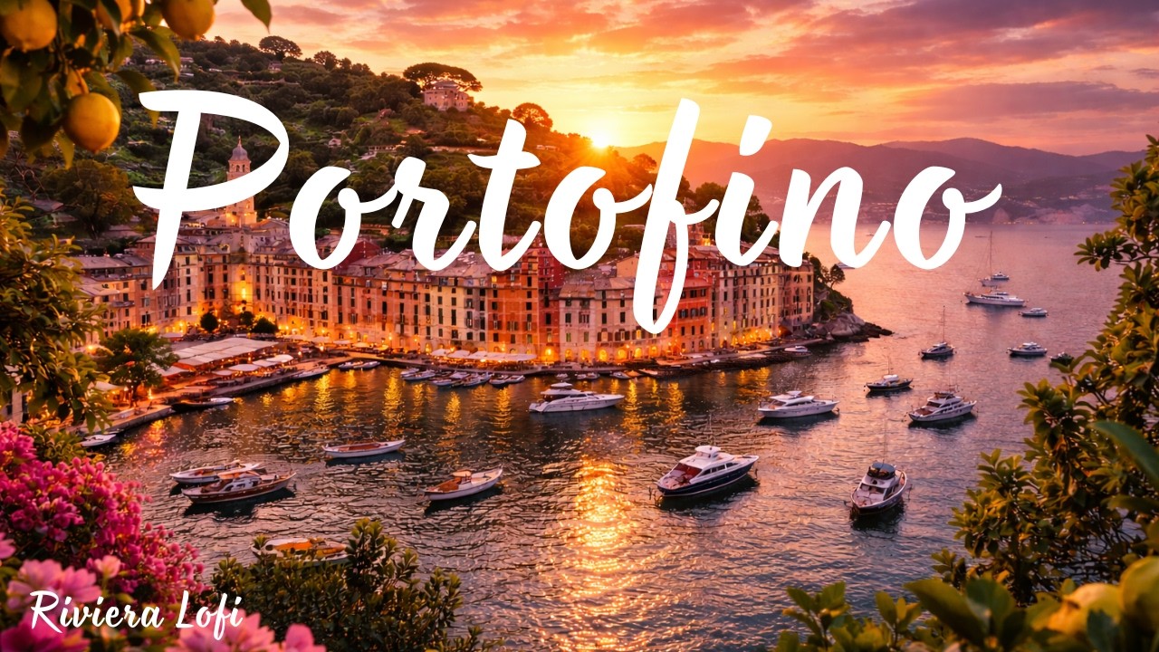 𝐏𝐎𝐑𝐓𝐎𝐅𝐈𝐍𝐎 𝐋𝐎𝐅𝐈 🌅 | Italian Sunset Lofi Beats for Evening Study [1 HOUR]