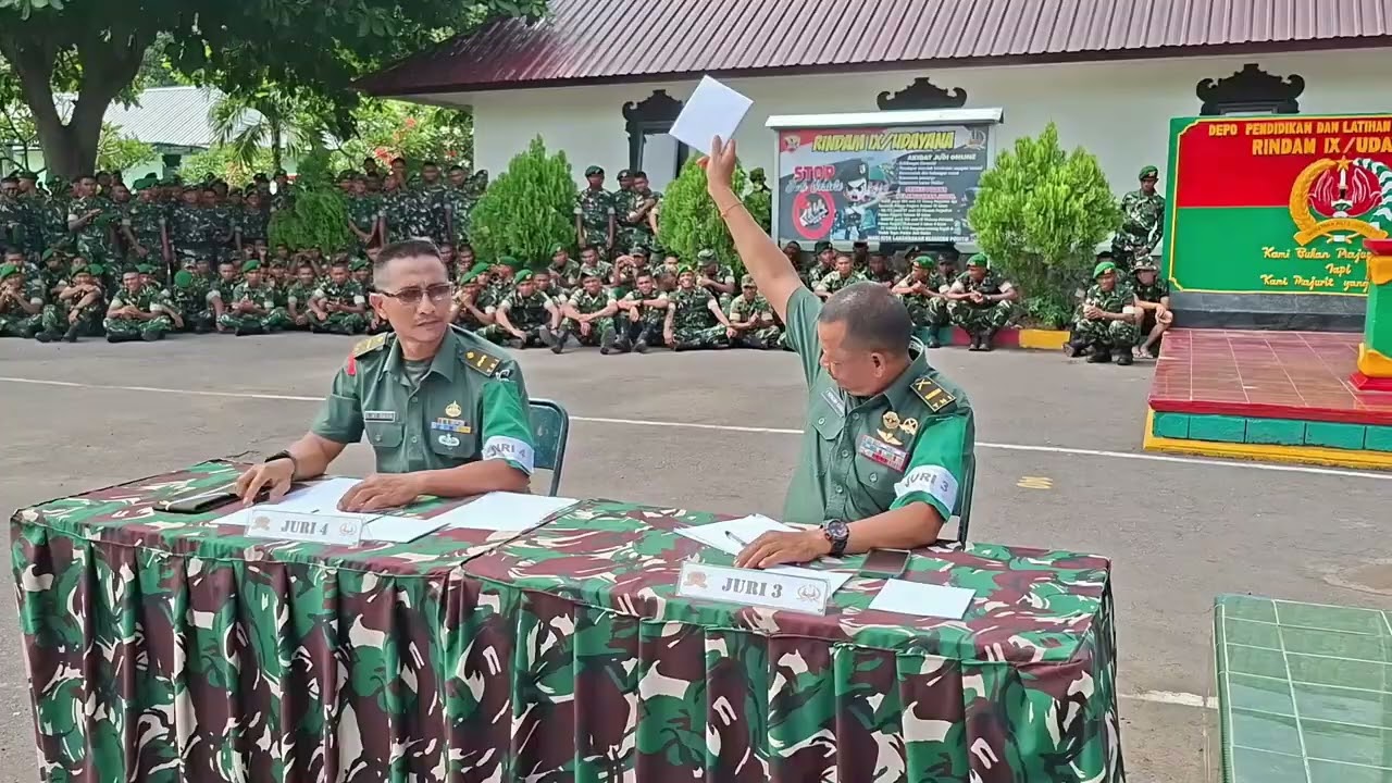 Lomba ketangkasan Tamtama Remaja Dodiklatpur Rindam IX/Udayana
