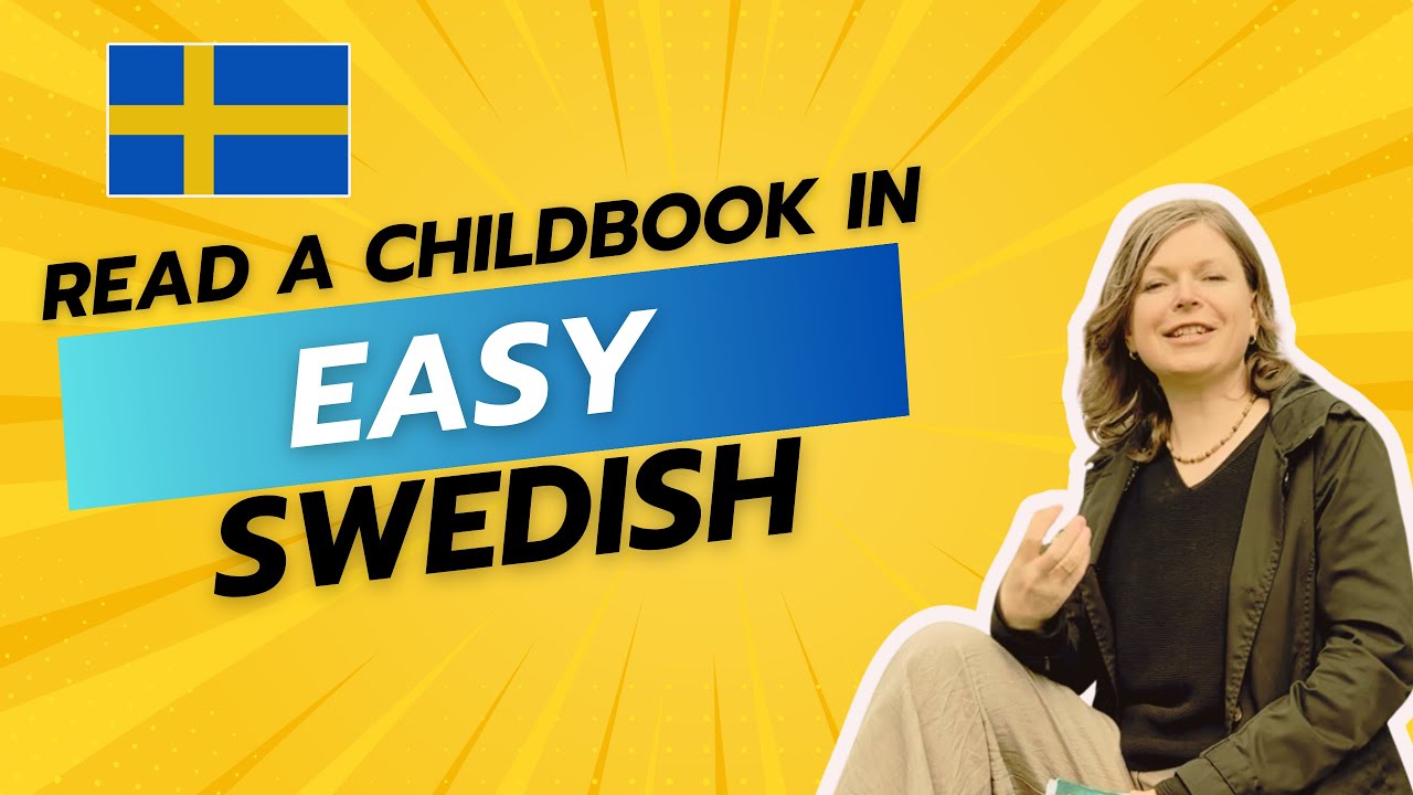 Learn Swedish vocabulary for beginners with a book in easy Swedish!